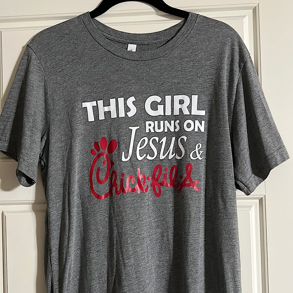 Graphic Tee - Jesus and Chick-fil-A